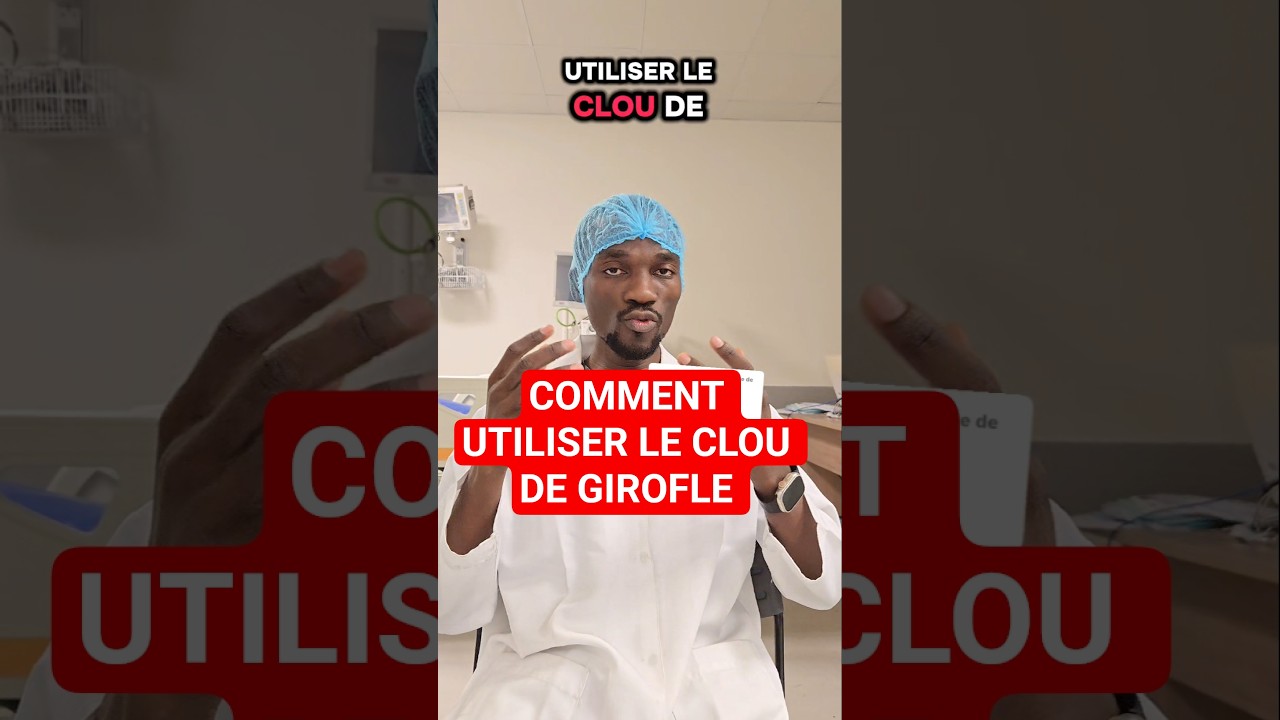 COMMENT UTILISER LE CLOU DE GIROFLE POUR LES PROBLÈMES BUCCO-DENTAIRE. #conseilssante #cloudegirofle