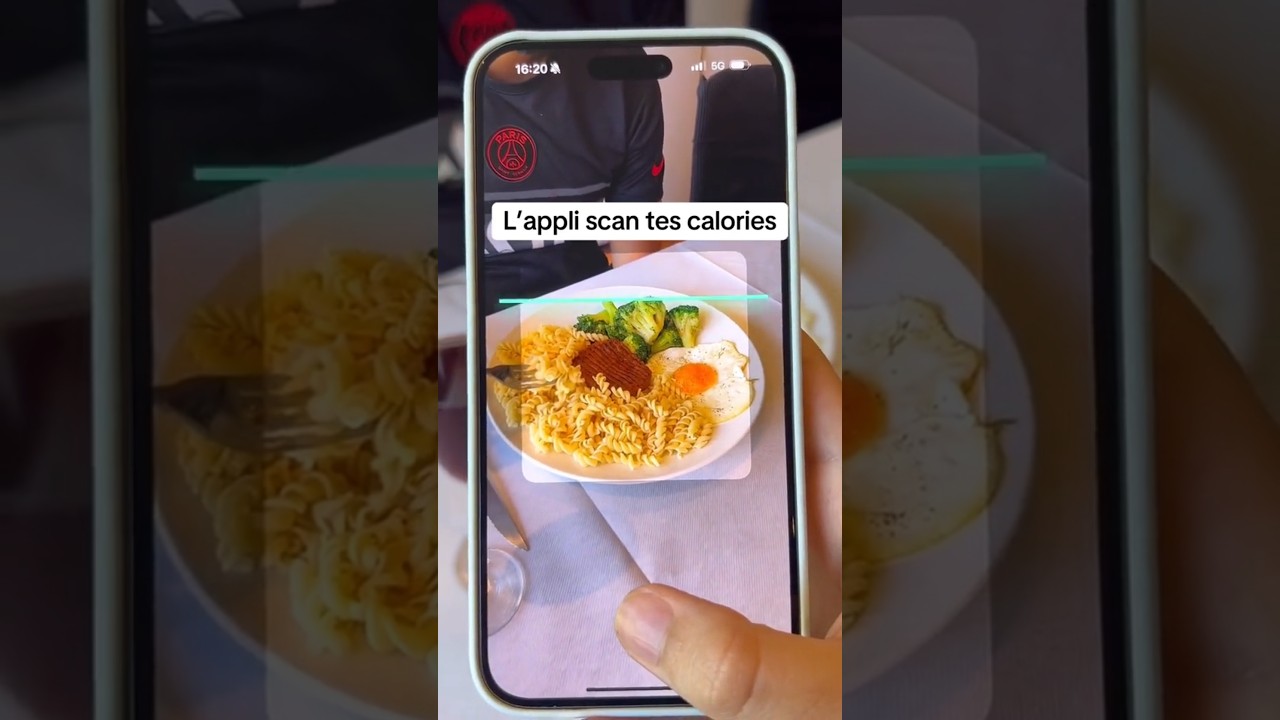 Calcule tes calories grâce à cette app (Foodlens)