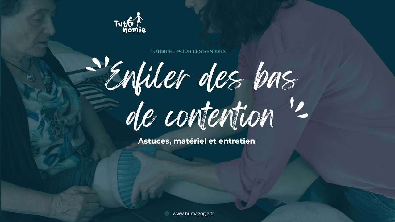 Comment enfiler et entretenir des bas de contention ?
