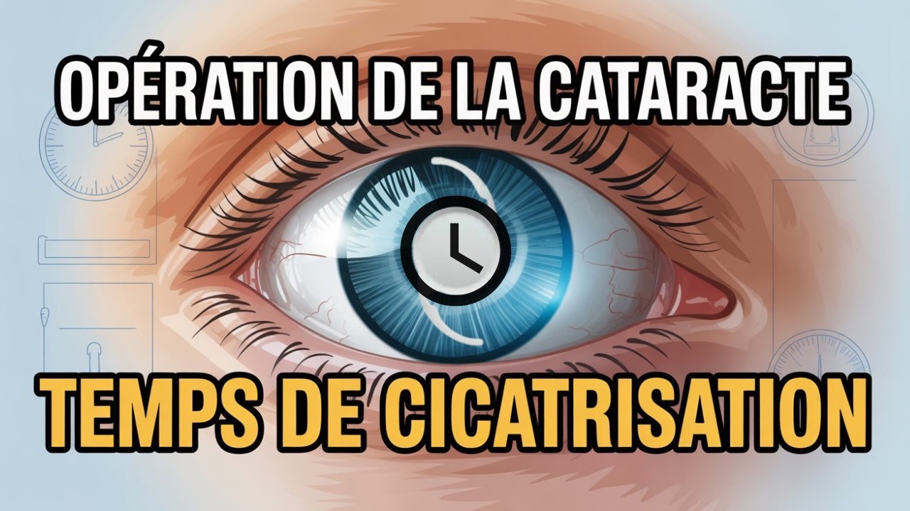 Opération de la Cataracte : Combien de Temps pour Cicatriser ?