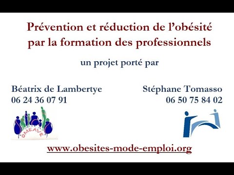 Prévention de l'Obésité par la Formation des Professionnels de Santé