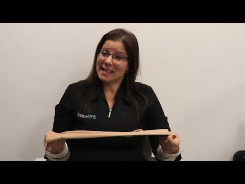 Comment enfiler des bas de compressions?