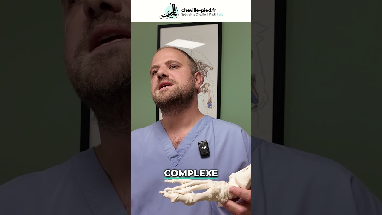 Anatomie de la cheville et des ligaments expliquée par un spécialiste