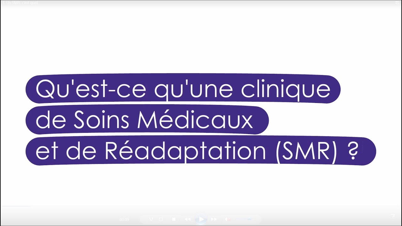 Un centre SMR, c'est quoi ?