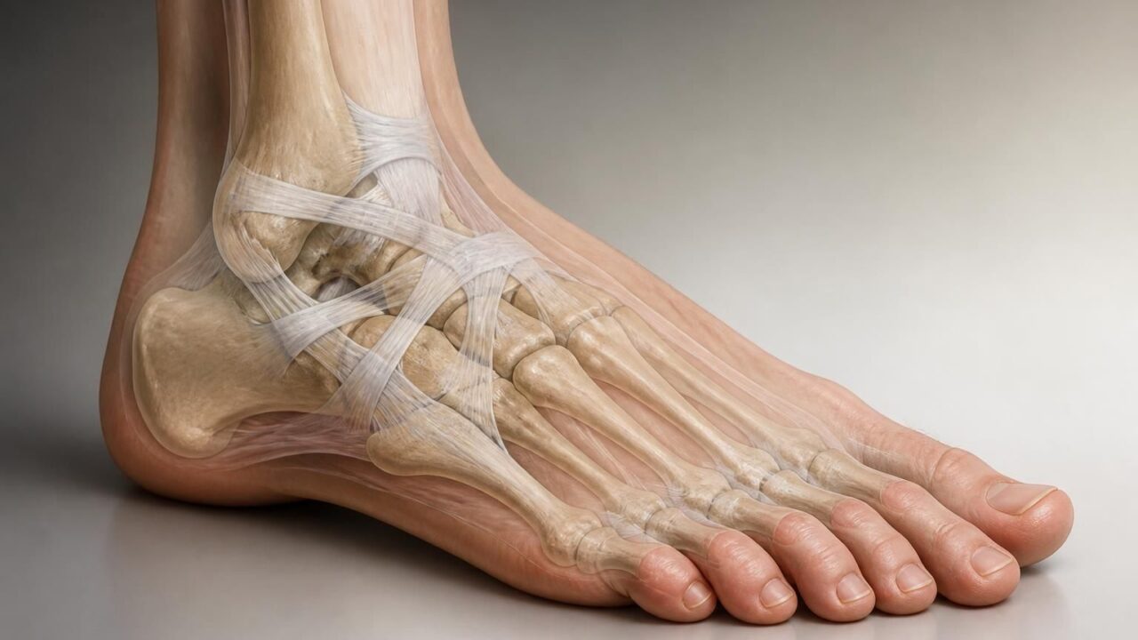 découvrez l'anatomie du pied, le rôle essentiel des ligaments et apprenez comment prévenir efficacement les blessures pour garder des pieds en bonne santé.