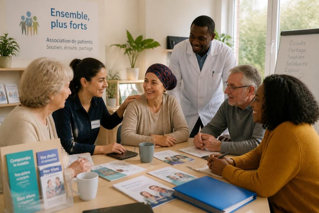 découvrez comment les associations de patients jouent un rôle essentiel dans le soutien et l'accompagnement des malades, en favorisant l'entraide, l'information et la représentation des patients.