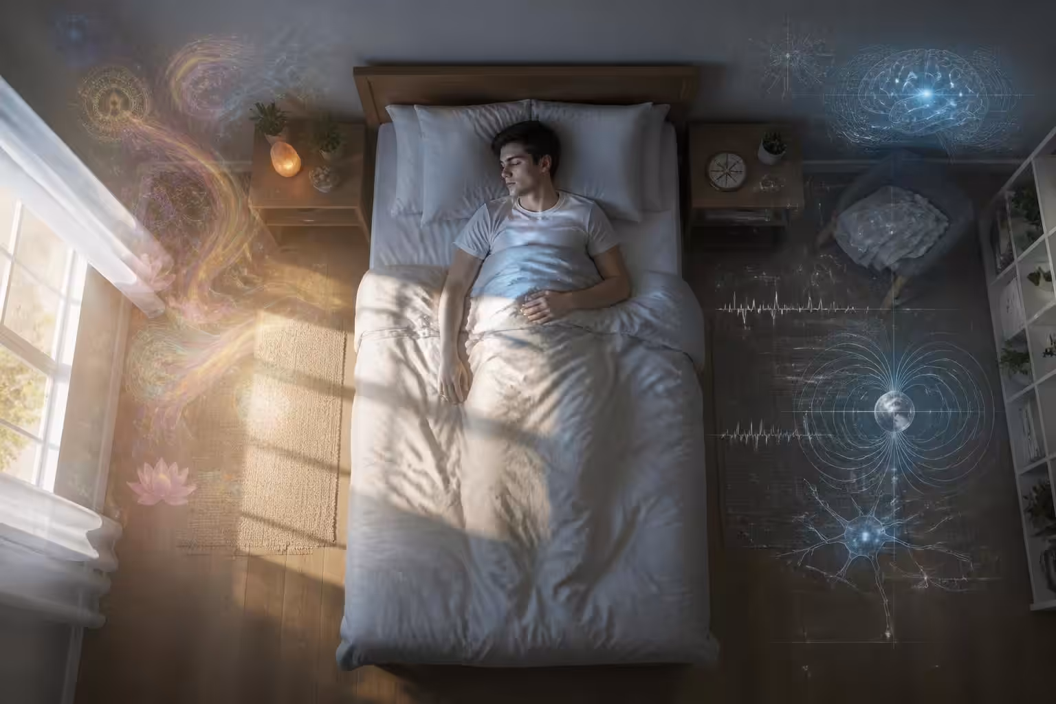 découvrez ce que la science et les croyances populaires révèlent sur l'impact de dormir tête au nord sur votre sommeil et votre bien-être.
