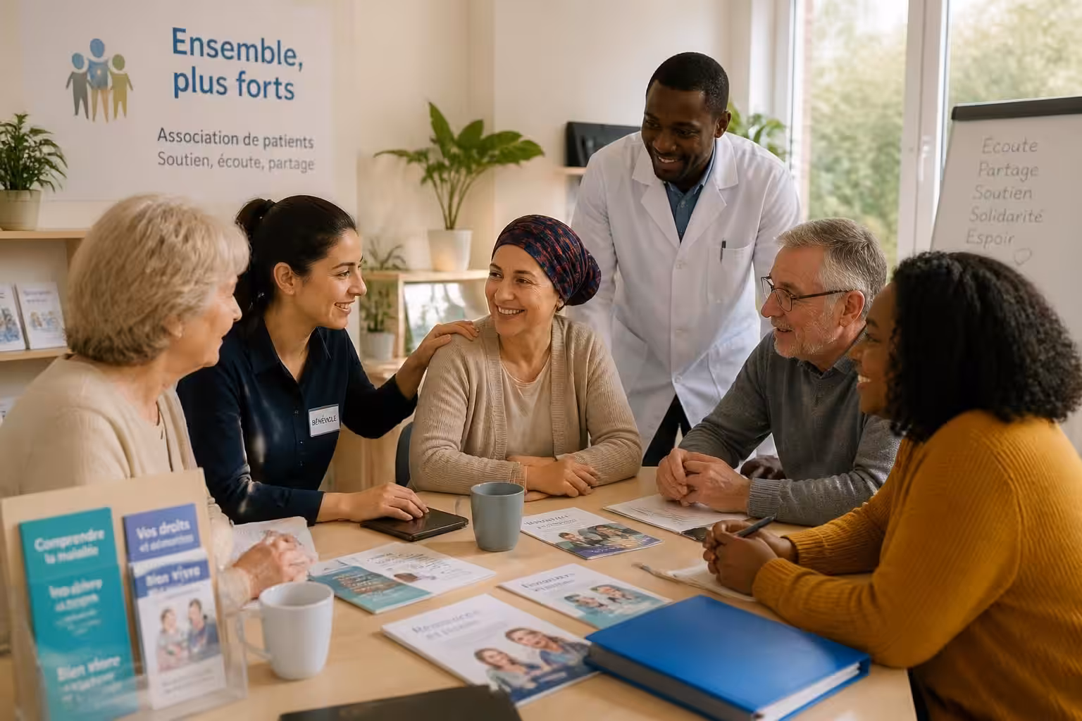 découvrez comment les associations de patients jouent un rôle essentiel dans le soutien et l'accompagnement des malades, en favorisant l'entraide, l'information et la représentation des patients.